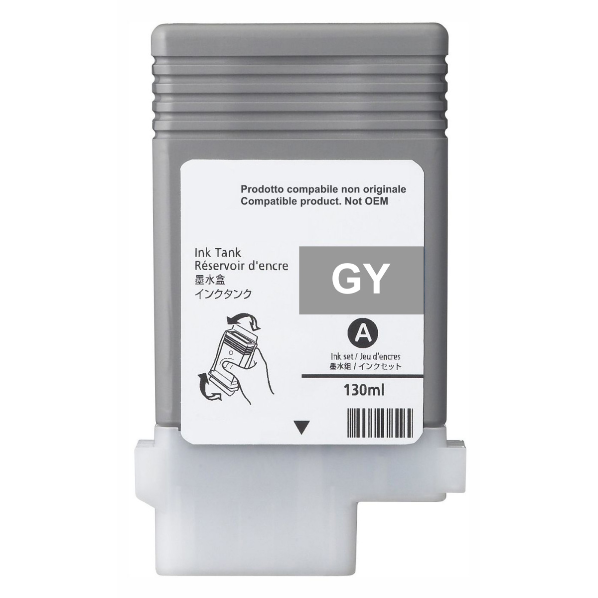 Cartuccia rigenerata PFI-106 GRAY